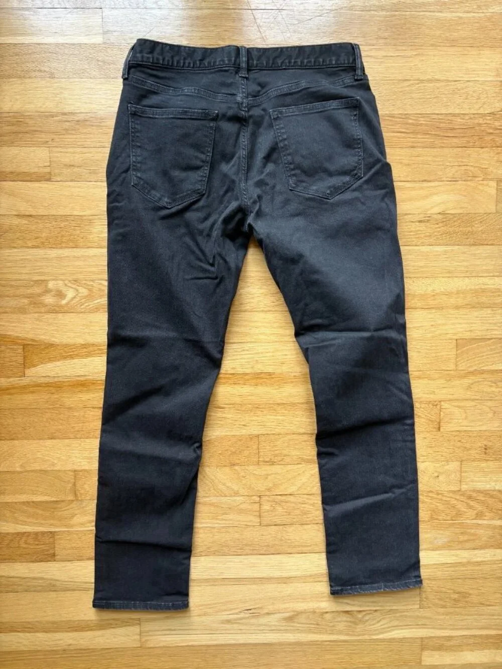 Banana Republic 32x30 Jeans Men Dark Gray Skinny Techmotion Cotton Stretch